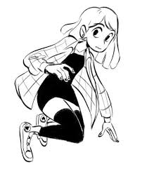 These drawings work well as a. It S An Art Blog My Only Outfits Character Art Cartoon Drawings Illustration Sketches