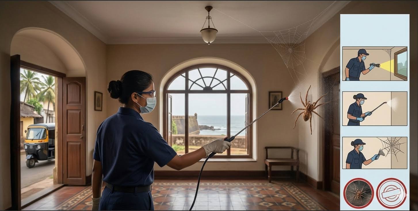 Spider Control Treatment in Naigaon | Spider Pest Control product image