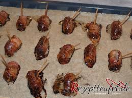 Datteln Im Speckmantel Aus Dem Backofen Rezept Rezept Datteln Im Speckmantel Speckmantel Backofen Rezepte