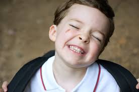 Memories. School days School pride.