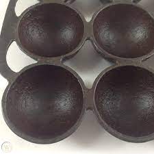 The book of griswold & wagner 3rd edition. Griswold Cast Iron Muffin Gem Pan 947 No 9 Vintage 12 Golf Ball Cup Pan 1926693772