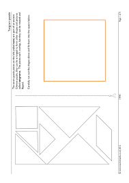 Make your own diy tangram puzzle with these free. Cut Out Tangram Puzzles Worksheet Or Smartboard