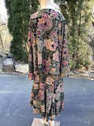 MIRASOL WOMAN JacketSkirt Multicolor Floral Design LFKK0042 Womens  2X-Made USA