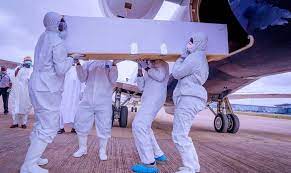 The nigeria center for disease control has expressed deep concern after its guideline on social distancing to curb the spread of coronavirus in the country was broken on saturday by a large crowd. Abba Kyari Burial Workers Identified To Be Isolated Abuja Official