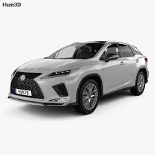 2019 lexus es350 f sport drivers' notes | some f, more luxury. Lexus Rx F Sport 2019 3d Model Vehicles On Hum3d