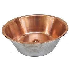 Maybe you would like to learn more about one of these? Amazon Com Hammered Copper Bathroom Sink Nickel Kitchen Bar Prep Cooking Food Ice Home Moving Remodel Above Counter Vessel Bath Wash Basin Washbasin Washroom Bowl Interior Decoration Toilet Lavatory Handmade