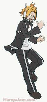 Place the knuckle circles side by side so their edges are touching. How To Draw Denki Kaminari From My Hero Academia Mangajam Com