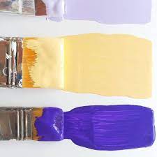 Violett Ist Eine Farbe Die Perfekt Zum Herbst Passt Ob Reife Trauben Die Letzten Beeren Am Strauch Auberginen Der Acryl Kunst Kreidefarbe Dekorieren