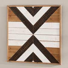 Wrought Studio Geometric Framed Print On Wood Striped Wayfair Ca In 2021 Wood Wall Art Diy Chevron Wall Art Wood Lath Art