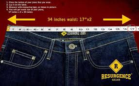 size charts measurements resurgence gear biker gear