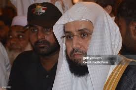 Saudi Arabian Imam-e-Kaaba Sheikh Khalid al Ghamdi offers the khutba,...  News Photo