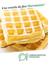 Gaufres Legeres Et Croustillantes Recette Recette Recette Thermomix Dessert Gaufre Legere