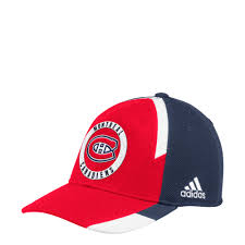 Details About Montreal Canadiens Adidas Practice Fitted Cap Hat Headwear Mens
