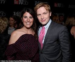 But i've met your wonderful partner. Monica Lewinsky Dons Leather Pants And Bonds With Ronan Farrow At Variety Bash In Nyc Daily Mail Online