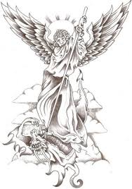 Check spelling or type a new query. Outline St Michael Tattoo Drawing Novocom Top