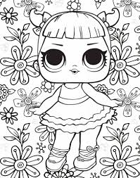 Lol omg coloring pages free printable new popular dolls. Kolorowanki Lol Surprise Omg Novocom Top