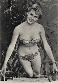 Marisa Allasio Italian Actress Celebrity Pinup Bikini Etsy Italia 31850 |  Hot Sex Picture