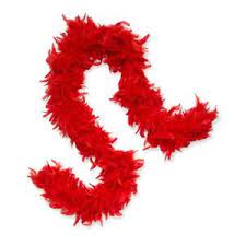 Red Feather Boa 254543 Red Feather Feather Boa Dress Up Costumes