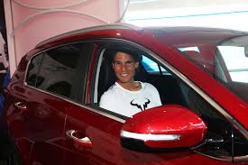 Official tennis player profile of rafael nadal on the atp tour. Rafael Nadal Shows Kia X Car At Australian Open 2016 4 Rafael Nadal Fans