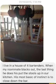 Everybody Gets A Meme Bartender Funny Memes Funny