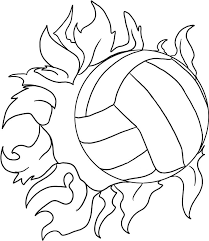 Download 1,426 volleyball player free vectors. Free Printable Volleyball Coloring Pages For Kids