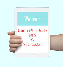Difficult to manage or deal with: Recalcitrant Plantar Fasciitis Eotts Vs Plantar Fasciotomy Hyprocure Doctors