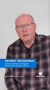 “You become a completely different person when you can show your teeth  again.”