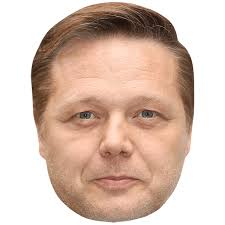 Shaun Dooley (Short Hair) Celebrity Mask