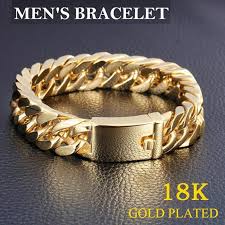 Our collection of these items for sale includes 640 vintage editions and 189 modern creations to choose from as well. Buy Men S 18k Gold Plated Double Buckle Bracelet Punk Bracelet Cuban Bracelet For Men S Gift At Affordable Prices Free Shipping Real Reviews With Photos Joom