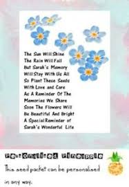 Hope this video helpes you.thans for watching ;)) open description! Funeral Seed Packets Forget Me Not Flowers Memorial Favour White Personalised Ebay