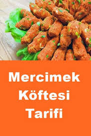 mercimek koftesi tarifi mercimek yemek pornosu yemek tarifleri