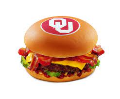 Sooner Smokehouse Cheeseburger A Pure Beef Burger With American Cheese Crisp Bacon Hickory Barbecue Sauce Grilled P Sonic Burger Beef Burger Sonic Drive In