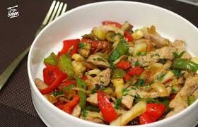 Esta receta propone utilizar un solomillo de cerdo. Wok De Verduras Y Solomillo De Cerdo Receta De Sergio