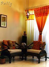 Mismatched Curtains Nice Indian Living Room Indian Home Decor Home Decor