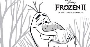 Each printable highlights a word that starts. Free Printable Disney Frozen 2 Olaf Coloring Page Mama Likes This