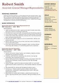 A management contract with the property owner outlines a property manager's specific duties. Associate General Manager Resume Samples Qwikresume