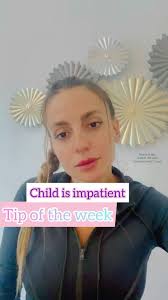 Lots of parents complain about their child not being able to wait and  describe them as “ Impatient “. I am sharing with you in this video 2 tips  to help the child be more patient ⏳ , #speech ...