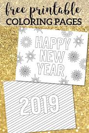 The kids will love these fun santa coloring pages. Happy New Year 2019 Happy New Year Coloring Pages Free P Flickr