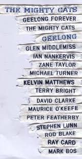 6 Aud Afl Geelong Football Club Duffle Coat Name Tags Ebay Collectibles Geelong Football Club Geelong Football Geelong