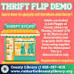 Adult Thrift Flip Demo at County Library event image