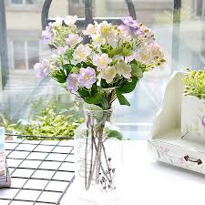 Here, your favorite looks cost less than you thought possible. C2117 Wholesale Faux Floral Arrangement White Yellow Silk Artificial Jasmine Flower For Home Table Decoration Buy Jasmine Flower Bulk Artificial Flowers Jasmine Flower In Hair Product On Alibaba Com