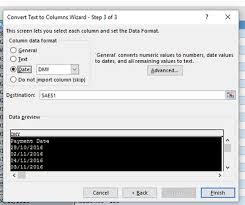 The following spreadsheet shows the excel text function, used to apply different formatting types to. Solved How To Replicate A Excel Text To Column Date Conve Microsoft Power Bi Community