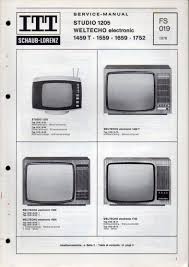 We suggest you get a user manual for any type of schaub lorenz led tv. Service Manual Studio 1205 Weltecho Electronic 1459t 1559 1659 By Itt Schaub Lorenz Clivia Mueller
