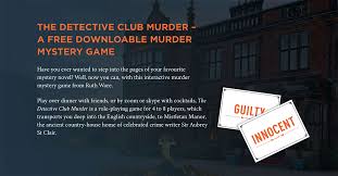 · these free murder mystery games supply you with everything you need to throw the perfect murder mystery dinner or party, without having to spend excessive amounts of money. Murder Mystery Party Game Ruth Ware