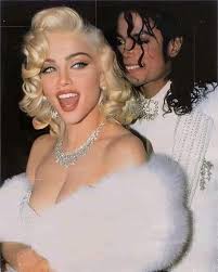 Madonna and Michael Jackson 1991