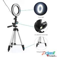 26cm Selfie Ring Light With Tripod Stand Cell Phone Holder For Live Stream Circle Lighting Ring In Lahore Clasf Computing