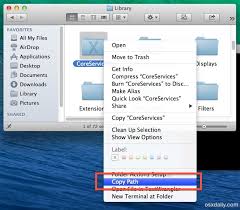 Quickly Copy A File Or Folder Path To The Clipboard In Mac Os X Osxdaily