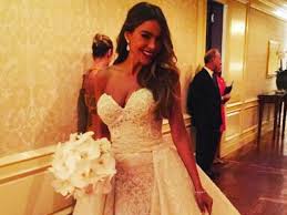 But there's lots about david's bridal that many don't know. Get Sofia Vergara S Glamorous Two In One Wedding Look