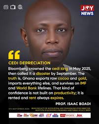 Prof. Boadi is spot on.