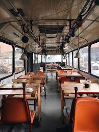 Food Bus Tumblr Vintage Coffee Shops Cafe Design Retro Cafe